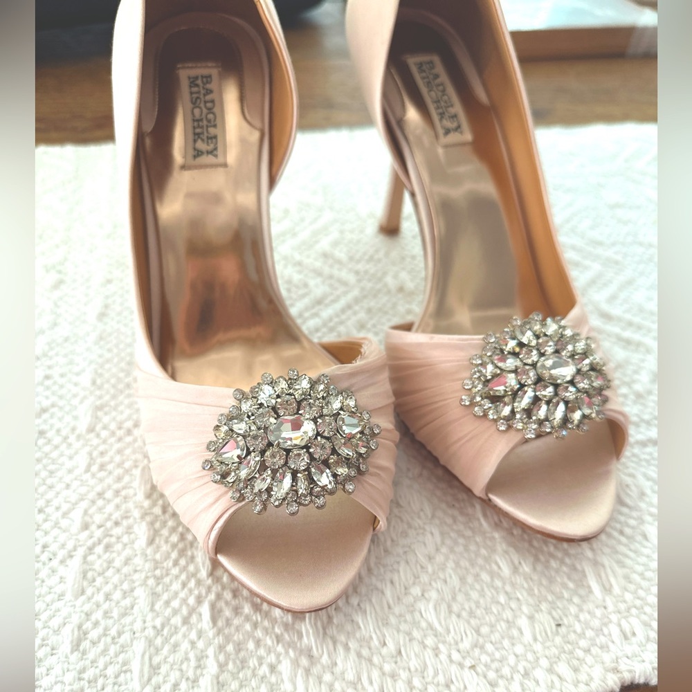 Badgley Mischka Women's Pearson D'Orsay Pump - Light Pink - | 10